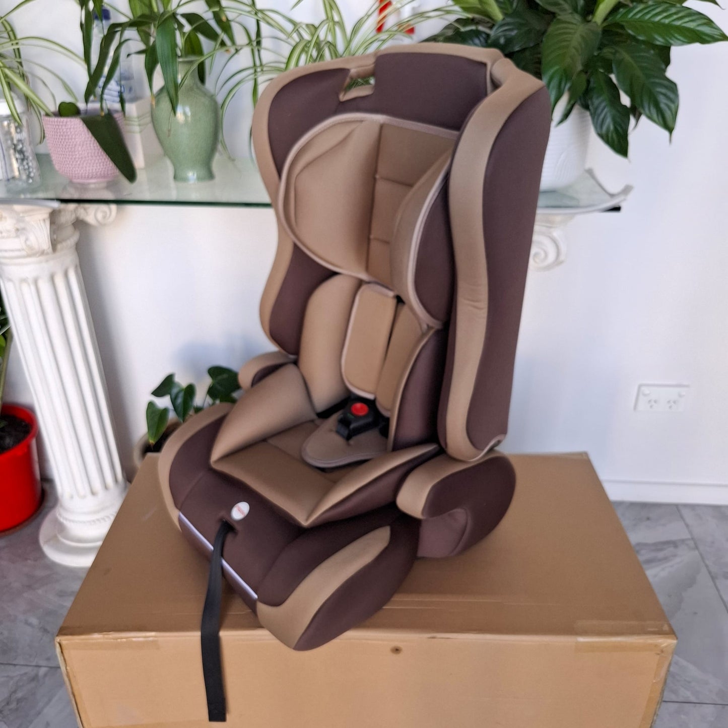 Baby Booster Seat Brown