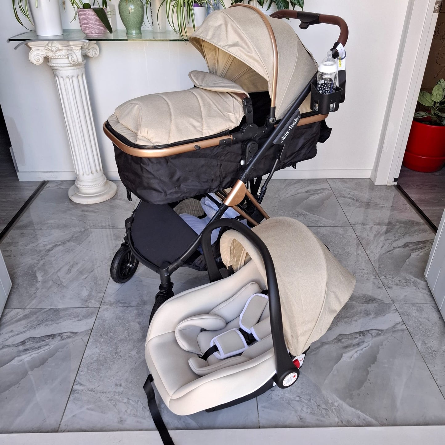 Strixdex Baby Stroller 3 in 1