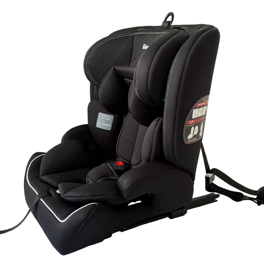 Arête Aegis i-Size ISOFIX booster seat in black