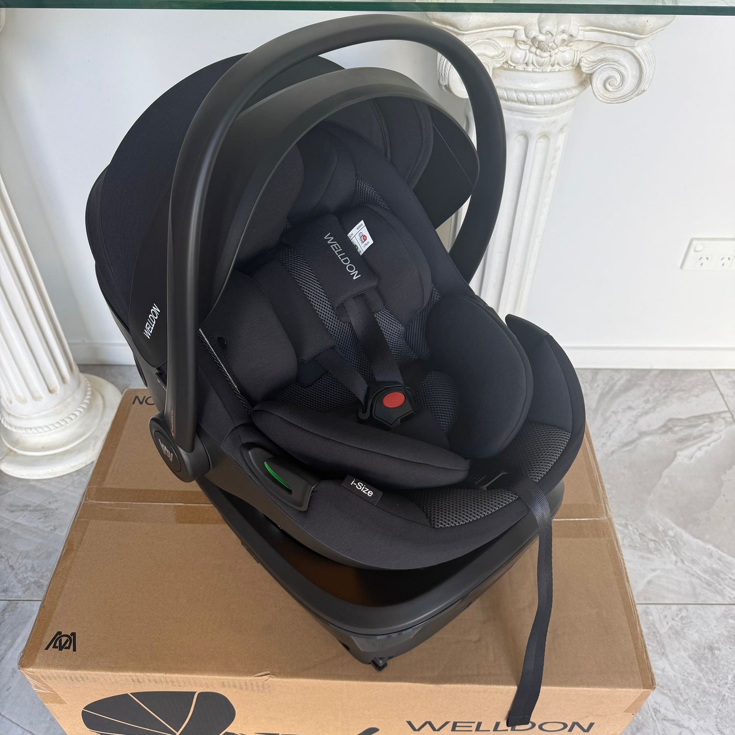 Stridex 3-in-1 Baby Stroller Travel System – with Crown Capsule & Base
