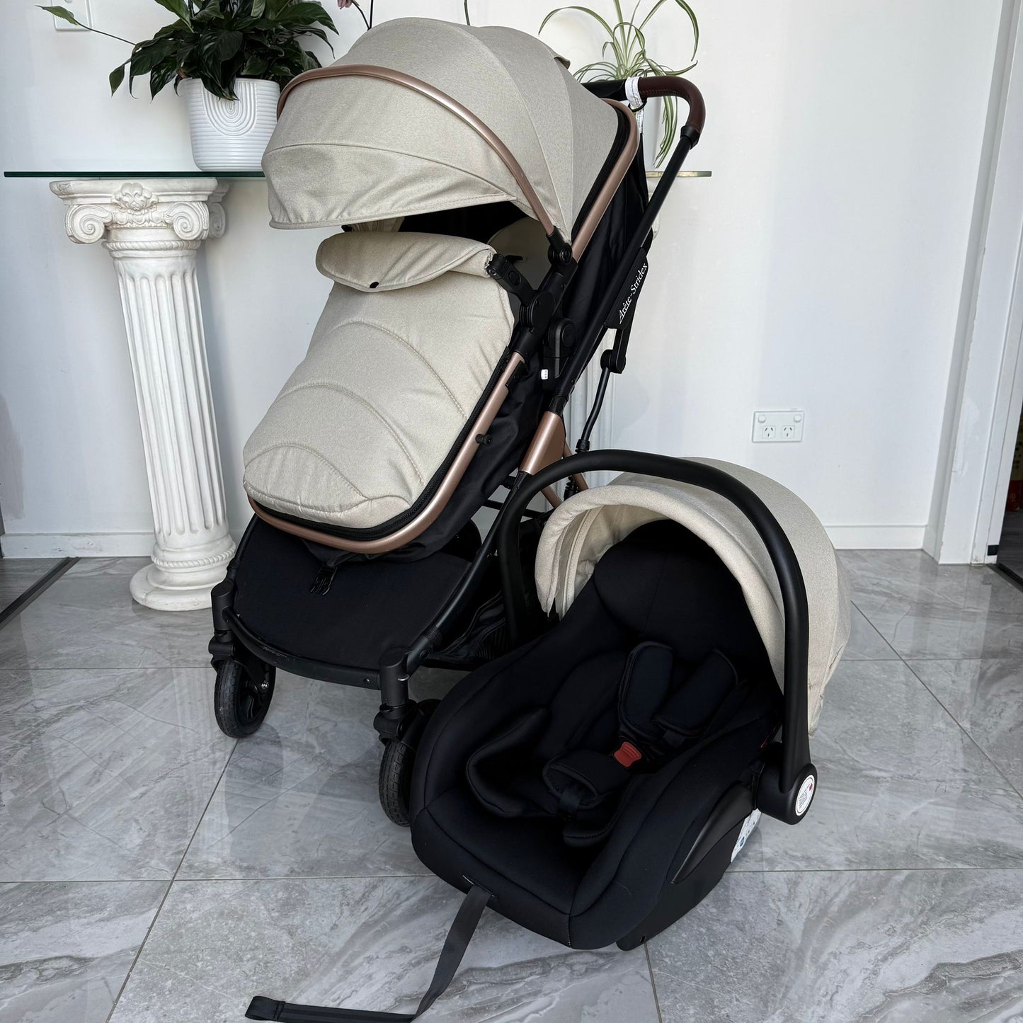 Strixdex Baby Stroller 3 in 1