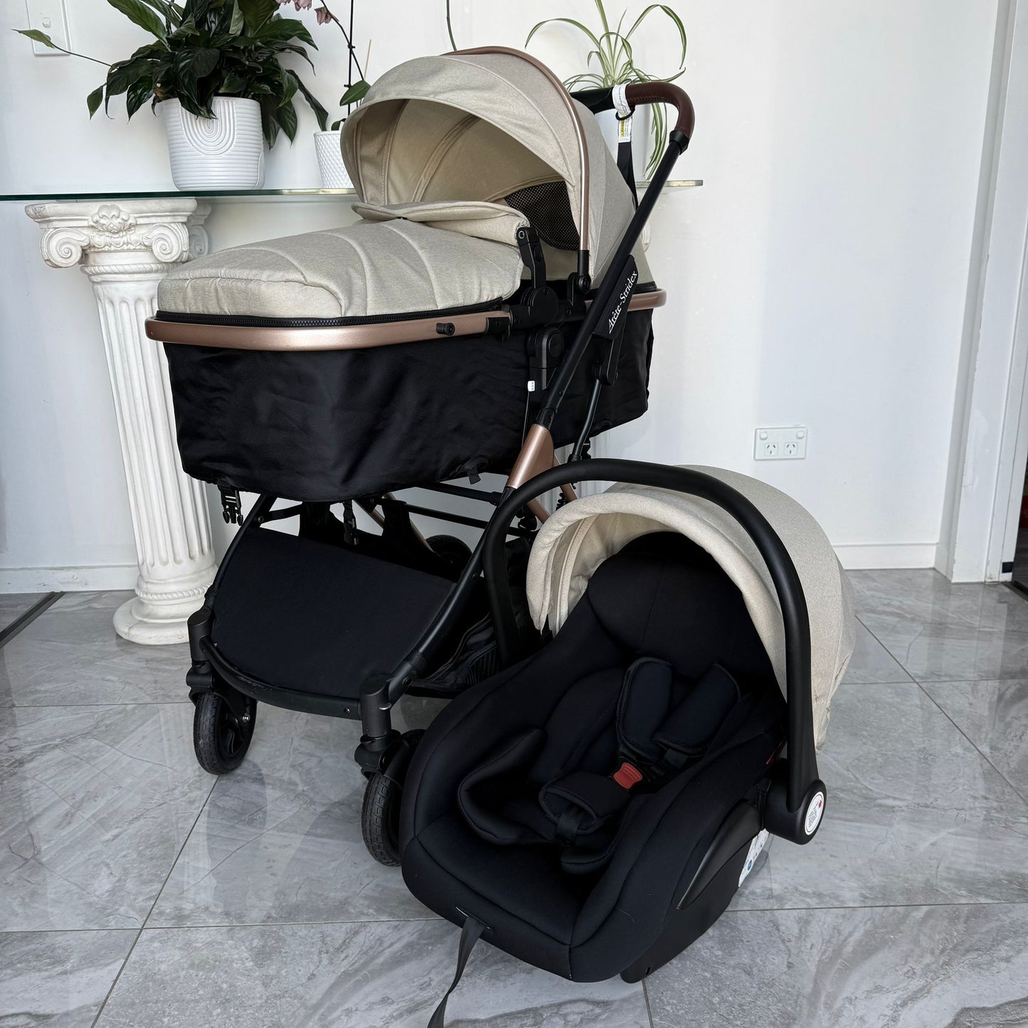 Strixdex Baby Stroller 3 in 1