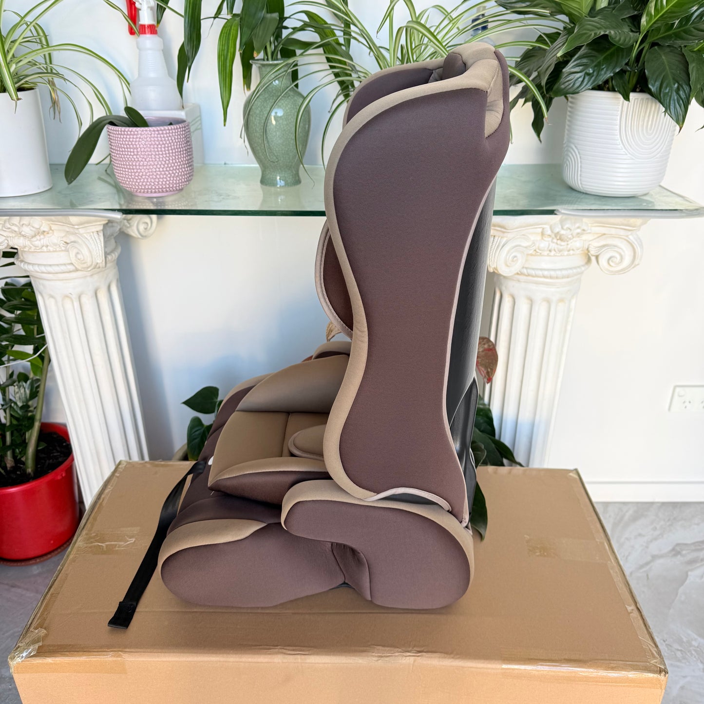 Baby Booster Seat Brown
