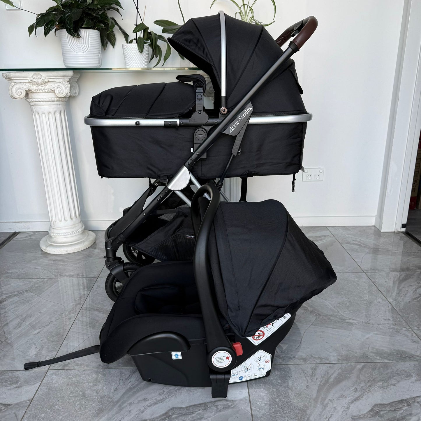 Strixdex Baby Stroller 3 in 1