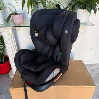 The Orbit Black - I-Size 360 Rotational Baby Car Seat - Newborn to 12 Years Old