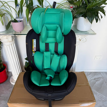 The Orbit Green - I-Size 360 Rotational Baby Car Seat - Newborn to 12 Years Old
