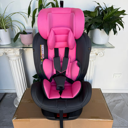 The Orbit Pink - I-Size 360 Rotational Baby Car Seat - Newborn to 12 Years Old