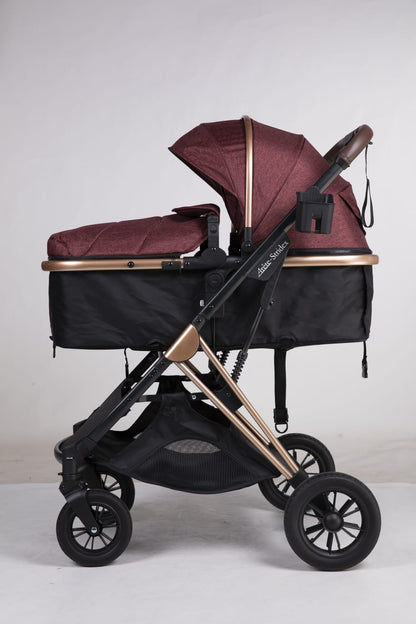 Arête Stridex 3-in-1 Travel System — Red