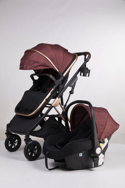 Arête Stridex 3-in-1 Travel System — Red