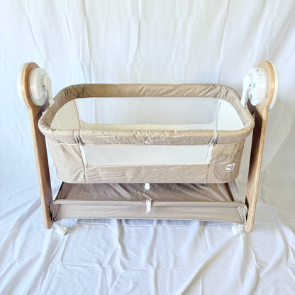 Arête Electric Rocking Cosleeper Bassinet — Beige