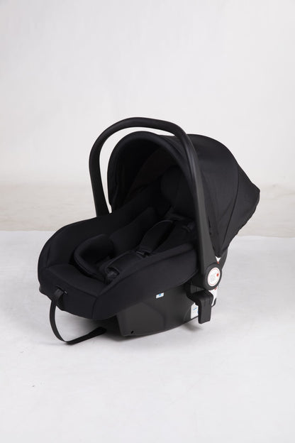 Arête Stridex 3-in-1 travel system in black with capsule