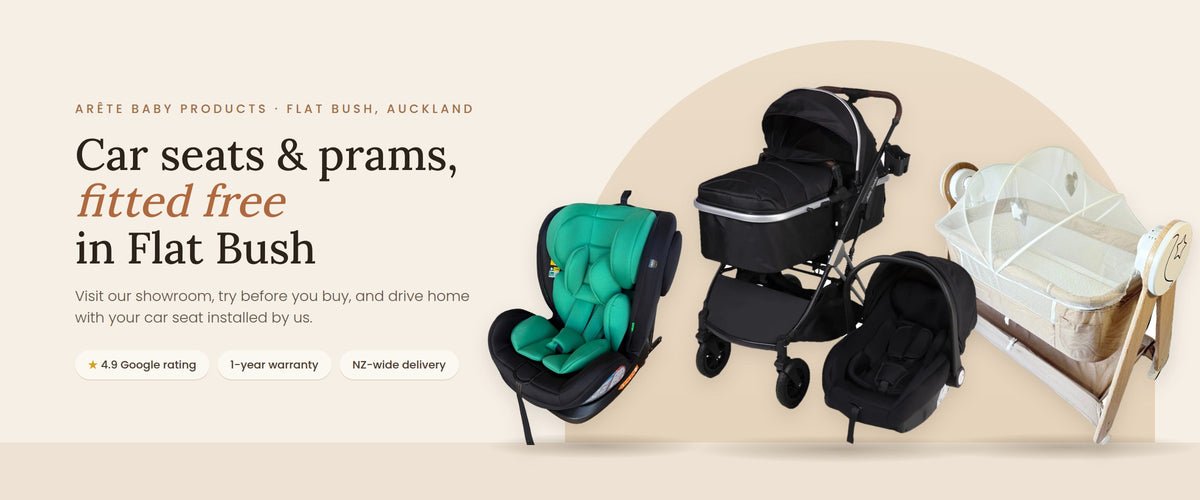 Arête Baby Products – car seats and prams, fitted free in Flat Bush, Auckland